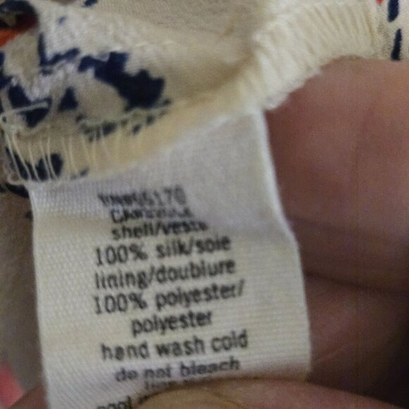 Pins And Needles 100% Silk Babydoll Cami Size M - Picture 5 of 5